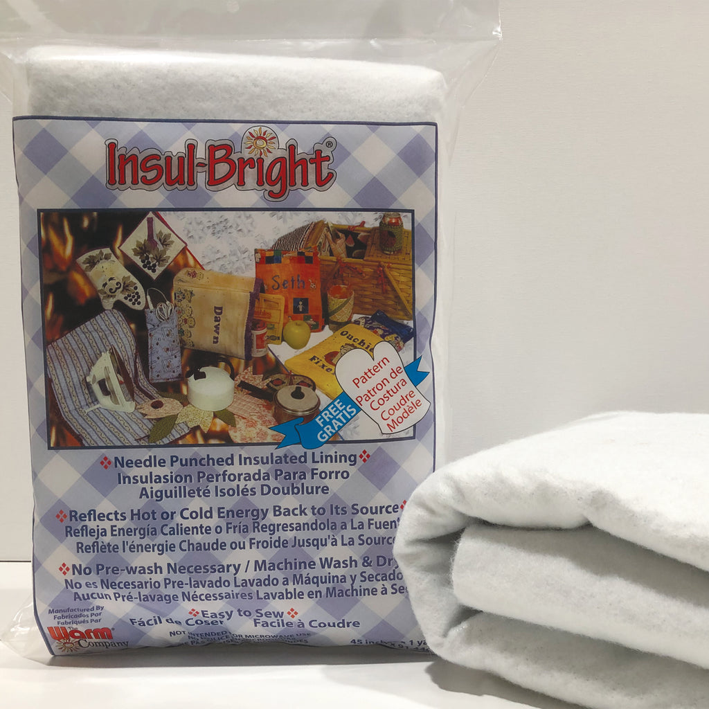 Batting Insul-Bright Needlepunched Insulated Lining -45" x 1 yard
